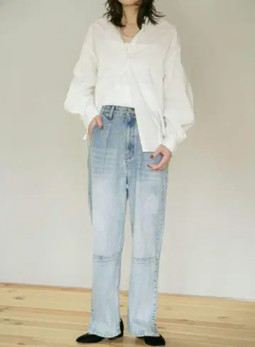 YENN HIGH RISE TUCK WIDE PANTS 38
