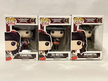 미사용 BABYMETAL POP!ROCKS 피규어 3체 세트