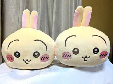 [치이카와@토끼] 모찌루네 누워있는 BIG 봉제 인형 2체 세트