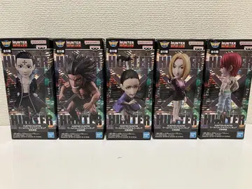 HUNTER x HUNTER 월드 컬렉션 피규어 5종 컴프