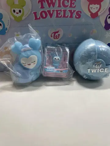 TWICE LOVELYS 가챠가챠 나브리 3개 세트 낱개 판매