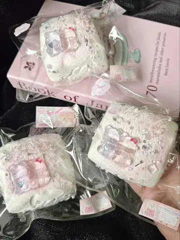 새상품 Big 도톰 캔디 베어 마쉬멜로우 스퀴즈 쪼물쪼물