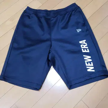 뉴에라 하프 팬츠 M 네이비
