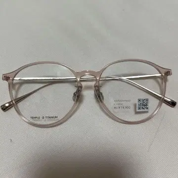 JINS Combination Titanium 페일 핑크 도수 없음