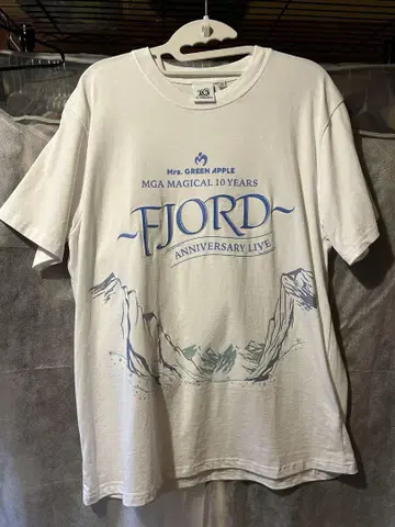 FJORD 로고 T셔츠 M 사이즈
