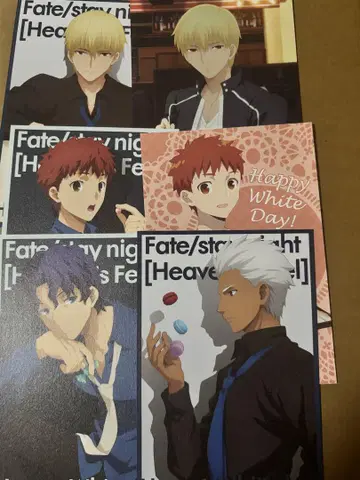 Fate / stay night 화이트데이 엽서 포스카