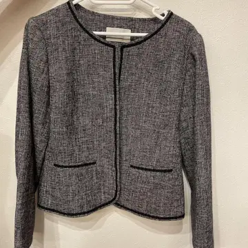 그레이 계열 노카라 자켓