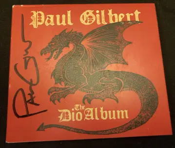 Paul Gilbert The Dio Album 사인 포함