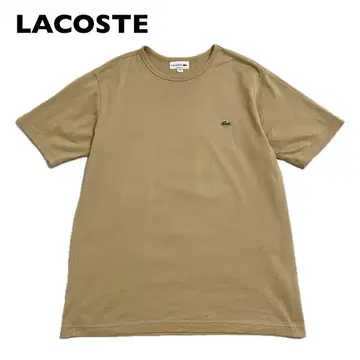 LACOSTE 라코스테 반팔 티셔츠 원포인트 자수 로고