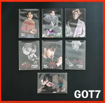 귀중 트레이딩 카드 홍콩 [ yes! ] 카드 GOT 7 7장 세트! 8