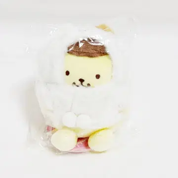 폼폼푸딩 머핀 친구 후드티 껴안는 인형 마스코트 홀더 레어
