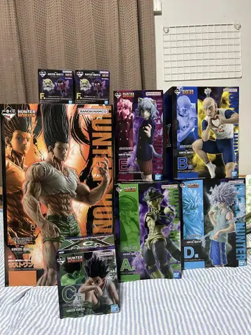 [ 미개봉 ] 제일복권 HUNTER x HUNTER 피규어 컴플리트 세트