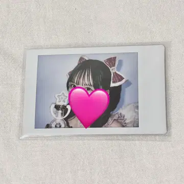 쿠리타 나츠카 생일 기념 촬영 폴라로이드
