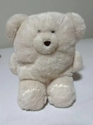 호코리 모카 화이트 봉제 인형