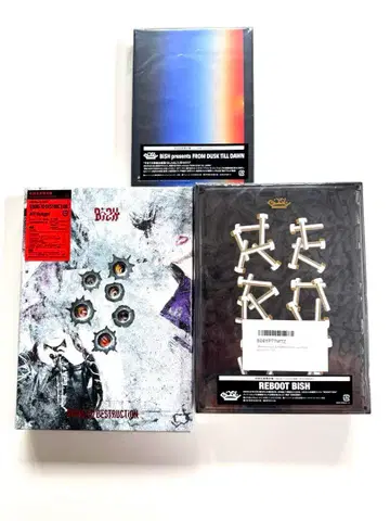 BiSH 묶음 판매 최초 한정판 Blu-ray 사인 포함 포스터 4장