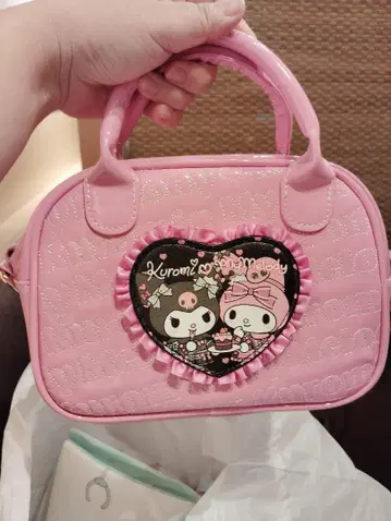 산리오 퓨로랜드 My Melody & Kuromi 퀼트 백