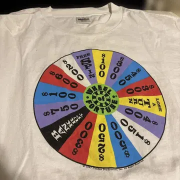 Wheel of Fortune 셔츠 XL USA 90s