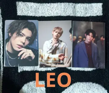 LEO 트레이딩 카드 3장 세트