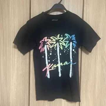 90s ONEITA USA제 야자수 컬러풀 T셔츠