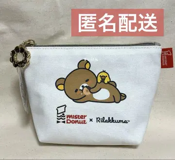 리락쿠마 미스터 도넛 파우치