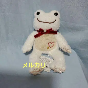 개구리 피클스 비니 인형 러브 화이트