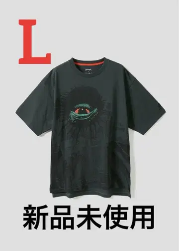 graniph 게게게의 키타로 백 베어드 빅 실루엣 티셔츠