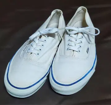 새상품급 vans 오센틱 90s USA제 화이트 29cm