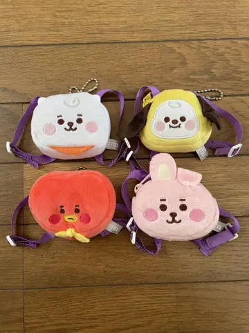 BT21 타통 백팩 묶음 판매 새상품 미사용품