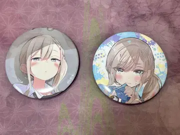 배드 걸 와차차 캔뱃지 스즈카제 료 2점