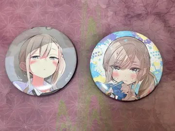 배드 걸 와차차 캔뱃지 스즈카제 료 2점