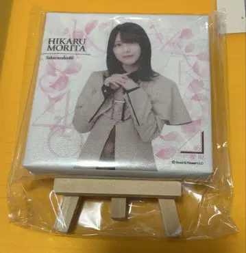 사쿠라자카46 모리타 히카루 이젤 포함 미니 캔버스 보드 로손