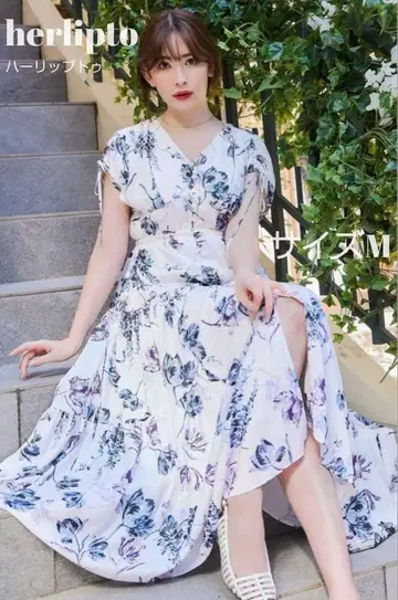 herlipto Full Of Love Long Dress