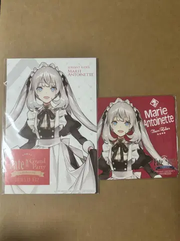 Fate FGO 마리 코스터 엽서 포스카