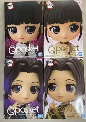귀멸의 칼날 Qposket 코쵸우 시노부 & 츠유리 카나오 4종 세트