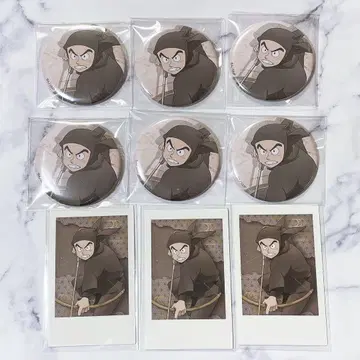 닌타마 체험전 캔뱃지 폴라샷 손나몬
