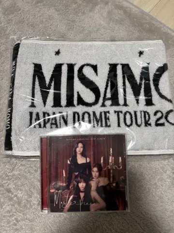 MISAMO JAPAN DOME TOUR 2023 타월과 CD 세트