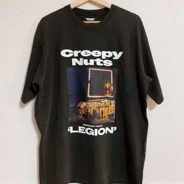 XL Creepy Nuts legion 티셔츠 라이브 굿즈