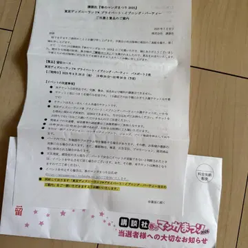 도쿄 디즈니랜드 대관 2명분