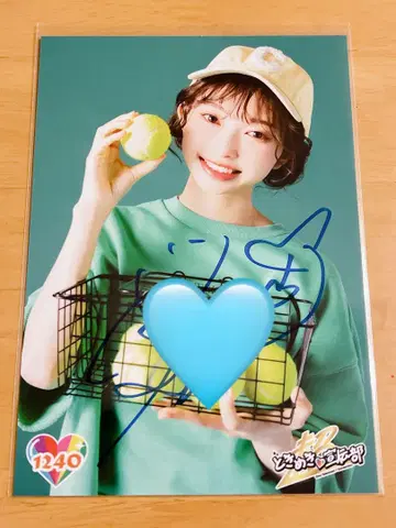 초도키메키 센센부 토키센 츠지노 카나미 브로마이드 친필 사인