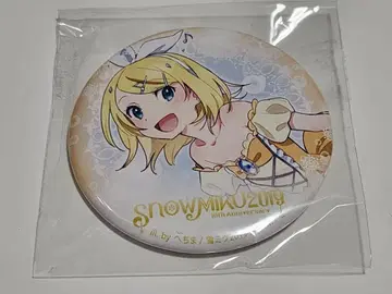 SNOWMIKU 유키 미쿠 2019 카가미네 린 캔뱃지