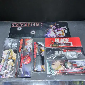 BLACK LAGOON 캐릭터 키링 세트