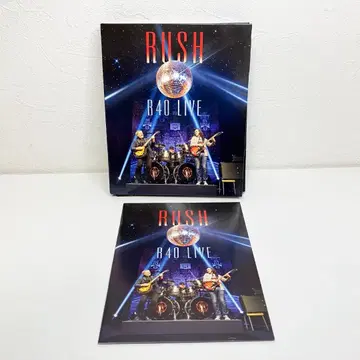 RUSH R40 Live (3CD+Blu-Ray)