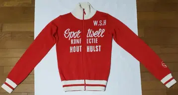 SWEET YEARS 이탈리아제 빨간색 니트 블루종