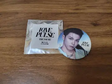TREASURE 아사히 LOVE PULSE 캔뱃지