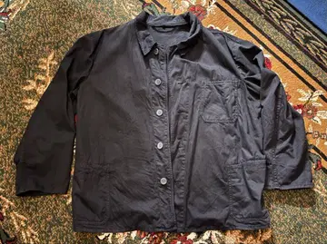 독일군 워크 자켓 블랙 염색