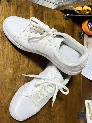 스니커즈 LACOSTE 화이트 26cm