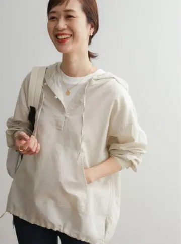 DOORS 코튼 라미 후드티