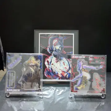 BLACK LAGOON 아크릴 스탠드 세트