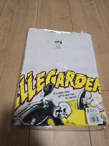 ELLEGARDEN x ONEOKROCK 티셔츠 L 사이즈 화이트 새상품