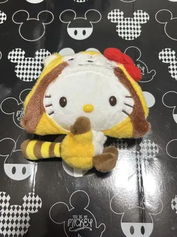 헬로키티 너구리 라스칼 마스코트 홀더